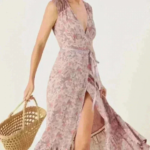Reformation Dresses & Skirts - Reformation Haven Floral Wrap Maxi Dress
